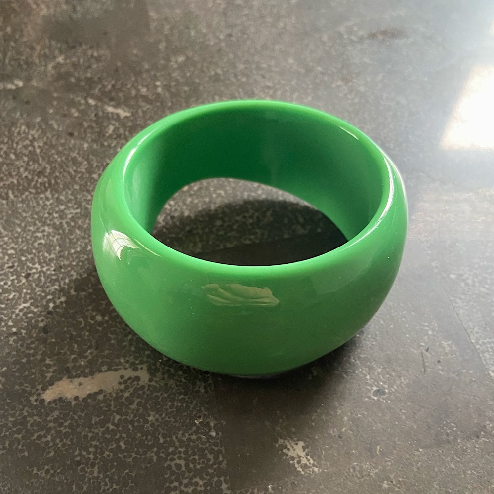 Aqua Women’s Green Bangle Bracelet